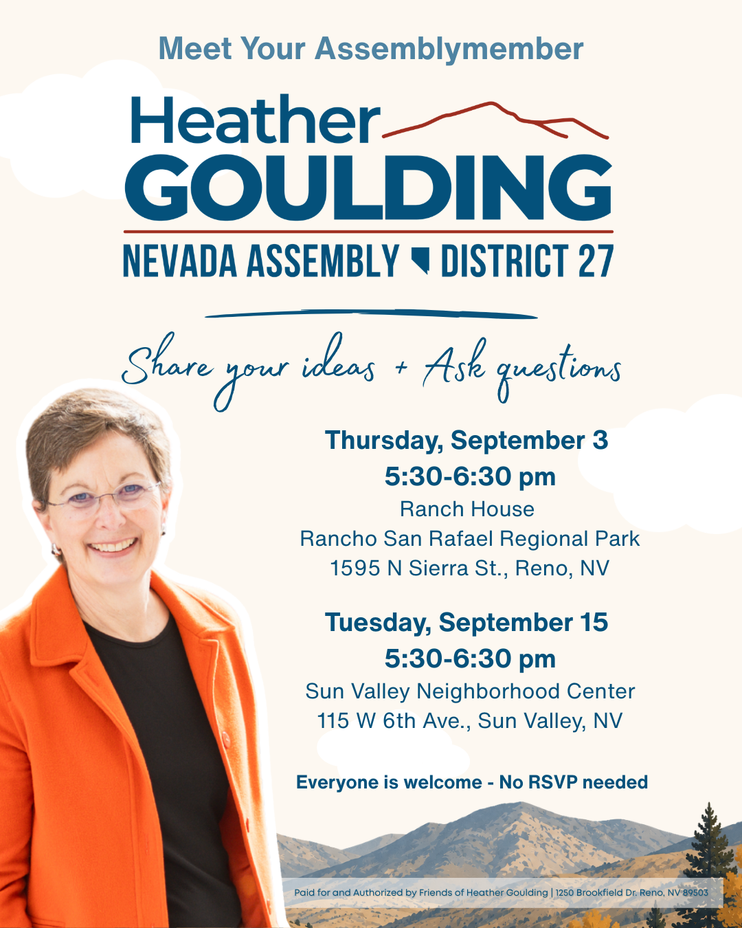 Photo for Assemblymember Heather Goulding West University Townhall