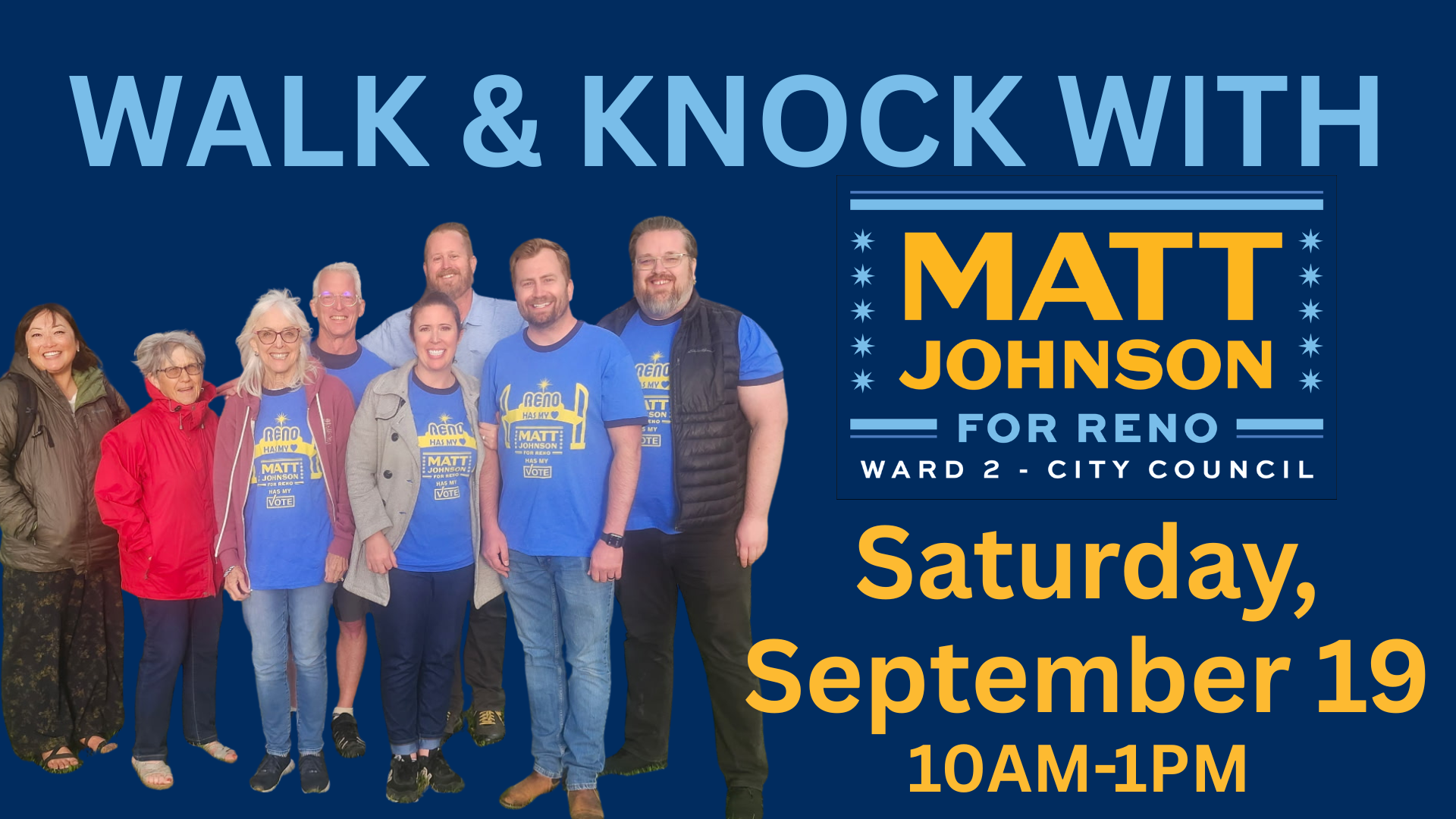 Photo for Neighborhood Walk with Matt Johnson for Reno City Council