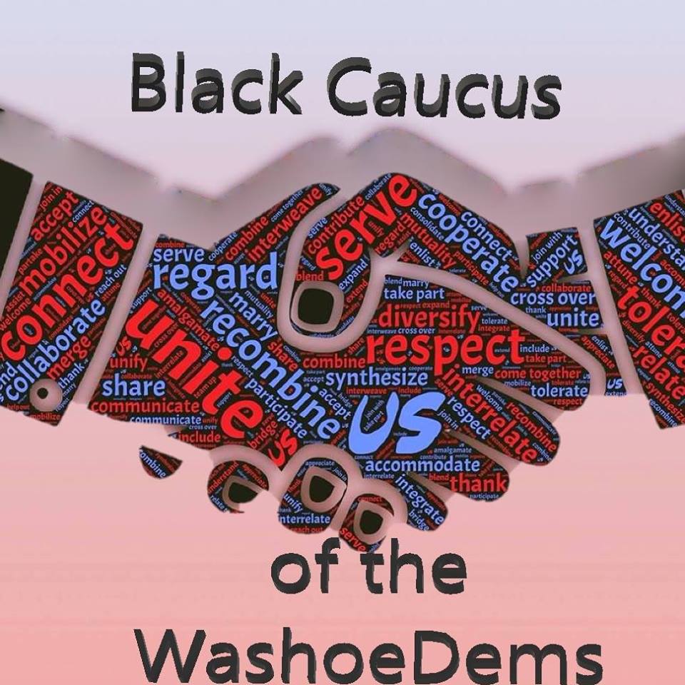 Black Caucus of the Democratic Party of Washoe County logo