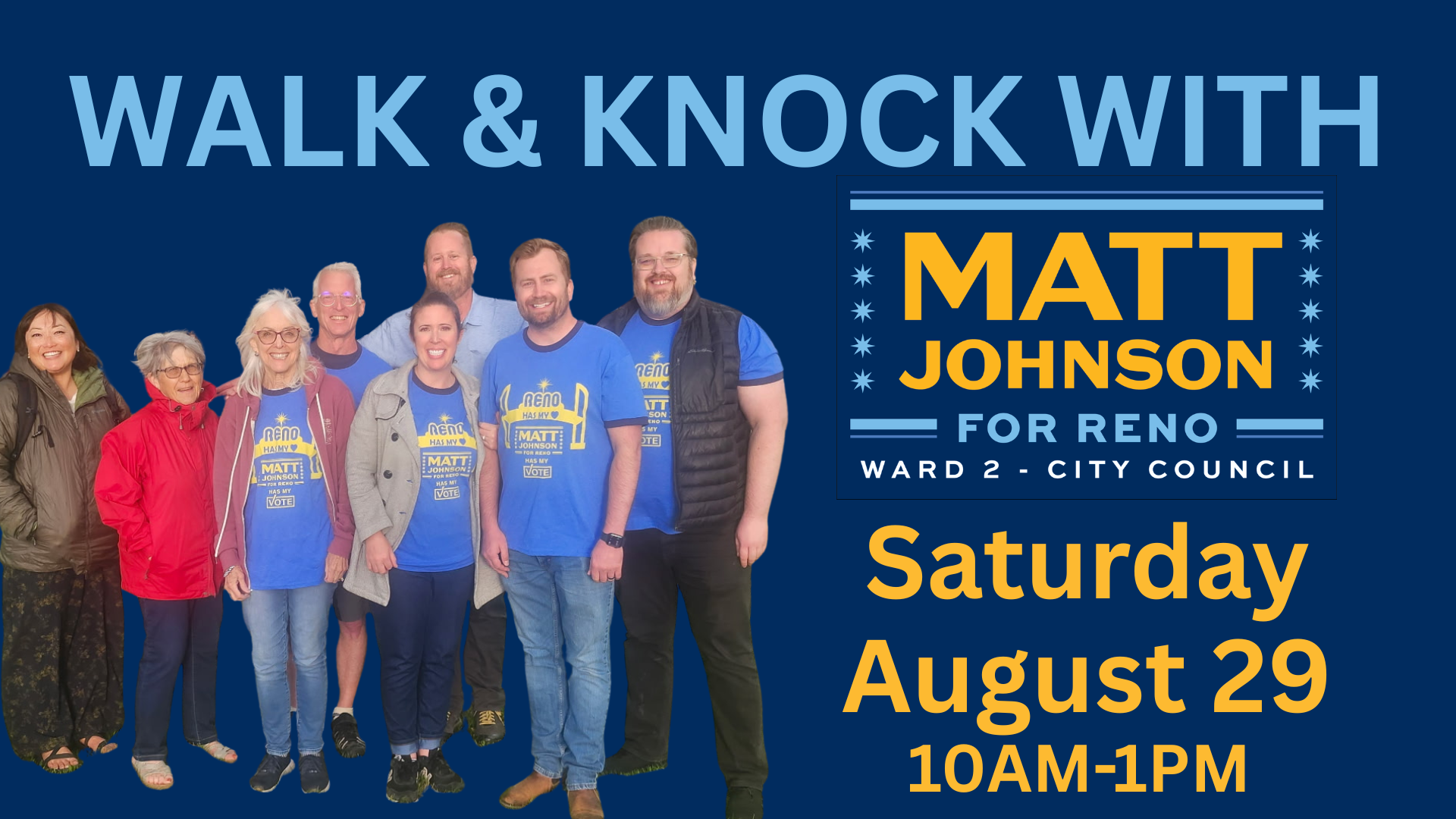 Photo for Walk & Knock with Matt for Reno City Council