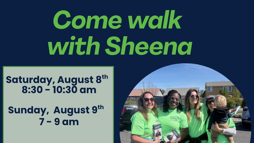 Photo for Walk With Sheena Harvey for Washoe County School Board