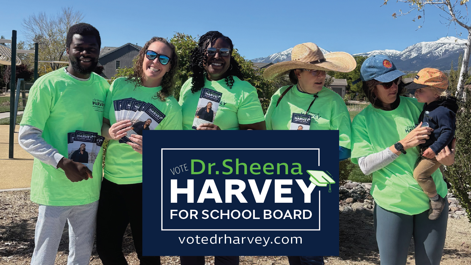 Photo for Walk with Sheena Harvey for Washoe County School Board!