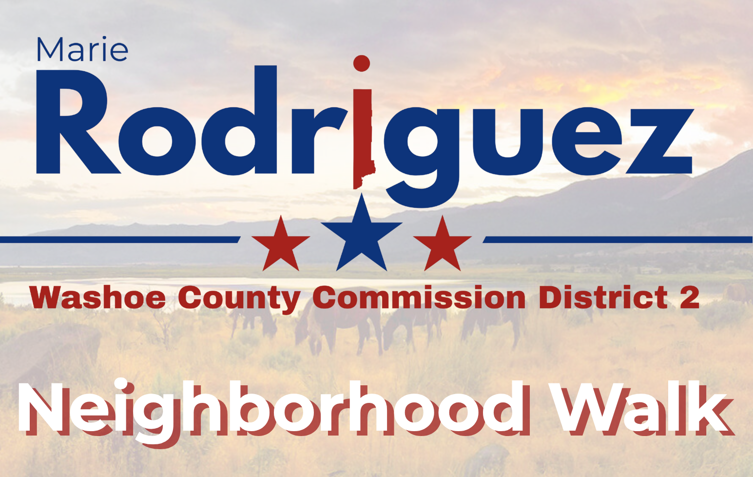Photo for Neighborhood Walk with Marie Rodriguez for County Commission
