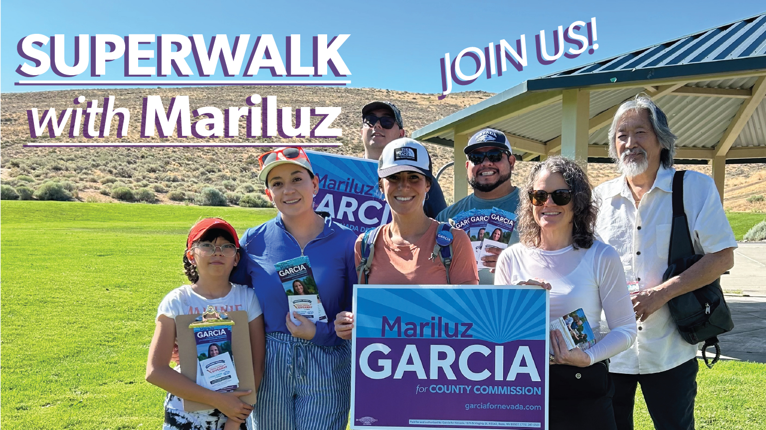 Photo for Superwalk with Mariluz Garcia for Washoe County Commission