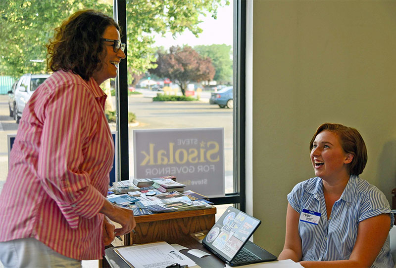 Volunteering for Washoe County Democrats