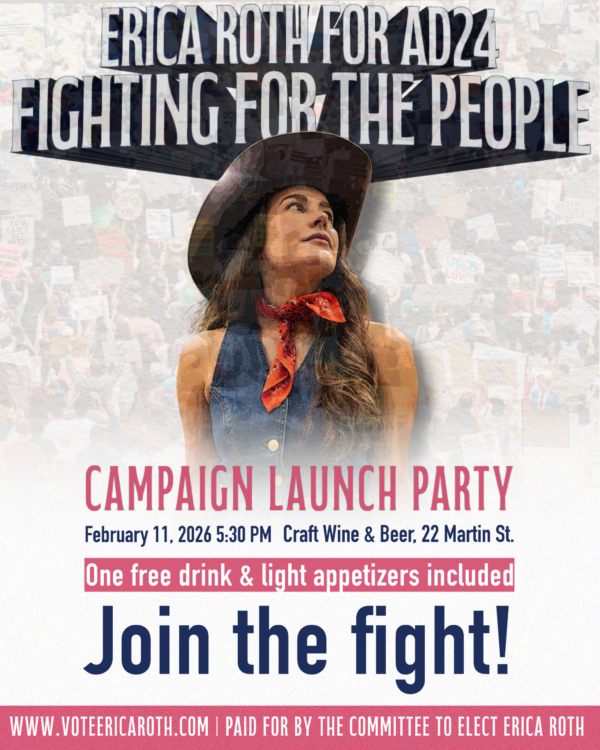 Erica Roth Launch Party Flyer