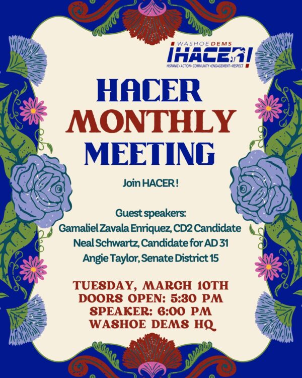 HACER March Meeting Flyer