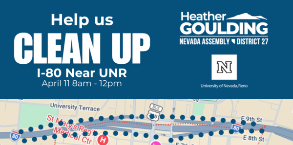 Heather Goulding - Help us CLEAN UP flyer