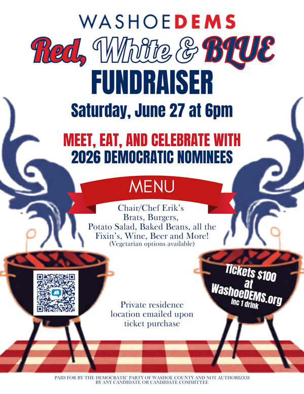 64 Newsletter WDCC and Partners list Flyer 2026 Red White & Blue Fundraiser Kick Off